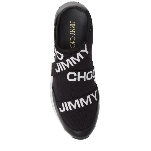 JIMMY CHOO Toronto Slip-On Logo Sneaker - Picture 8 of 17